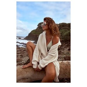Swim Too Deep Cardi Free People